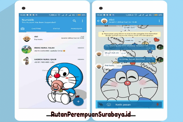 Simak Deretan Fitur Menarik Pada WhatsApp Doraemon Mod Apk Terbaru 