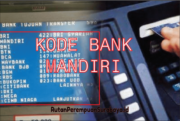 Kode Bank Mandiri