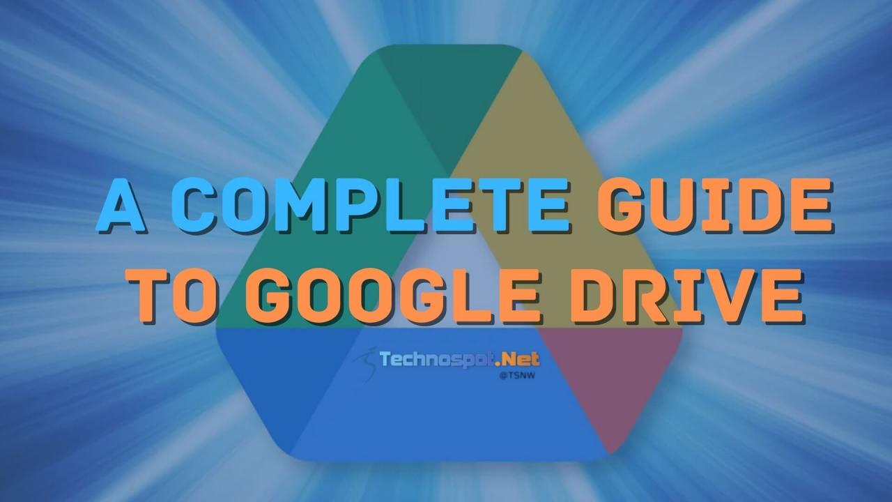 Panduan Menggunakan Google Drive