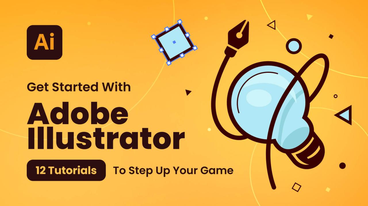 Illustrator adobe illustration vector beginners tutorial