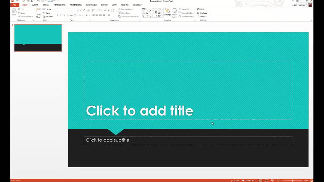 Tutorial Membuat Template PowerPoint