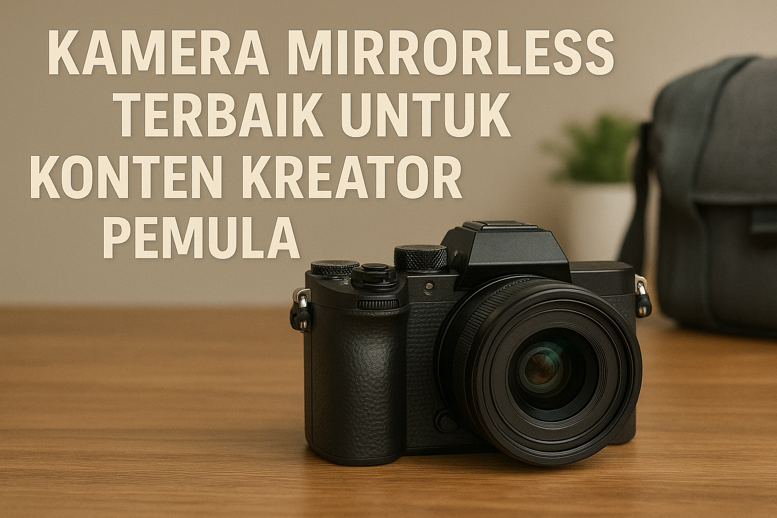 Kamera Mirrorless Terbaik untuk Konten Kreator Pemula