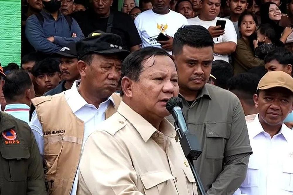 Prabowo Komitmen Atasi Krisis Air Bersih di Langkat