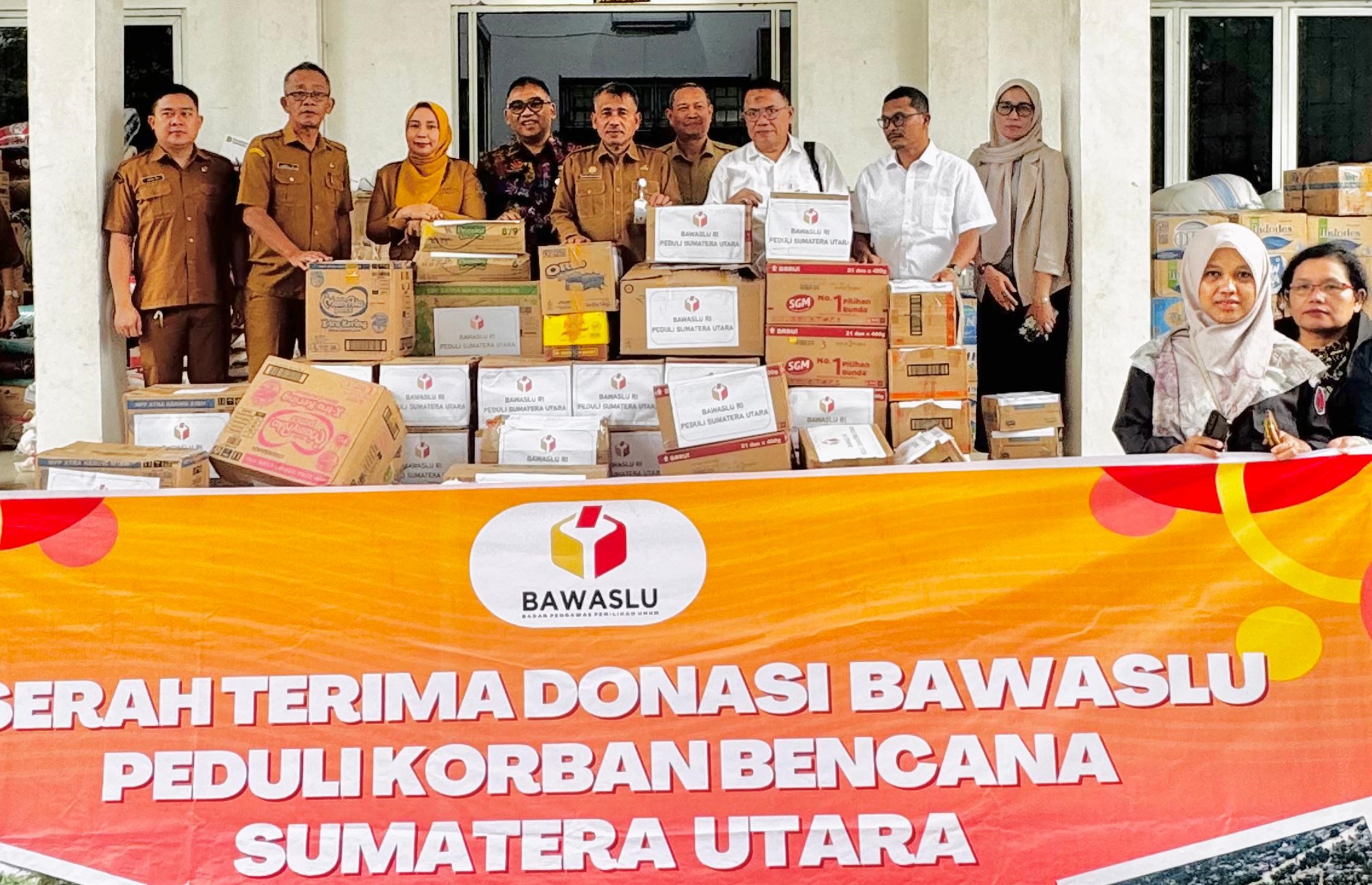Bawaslu RI Berikan Harapan Baru Melalui Bantuan untuk Korban Bencana